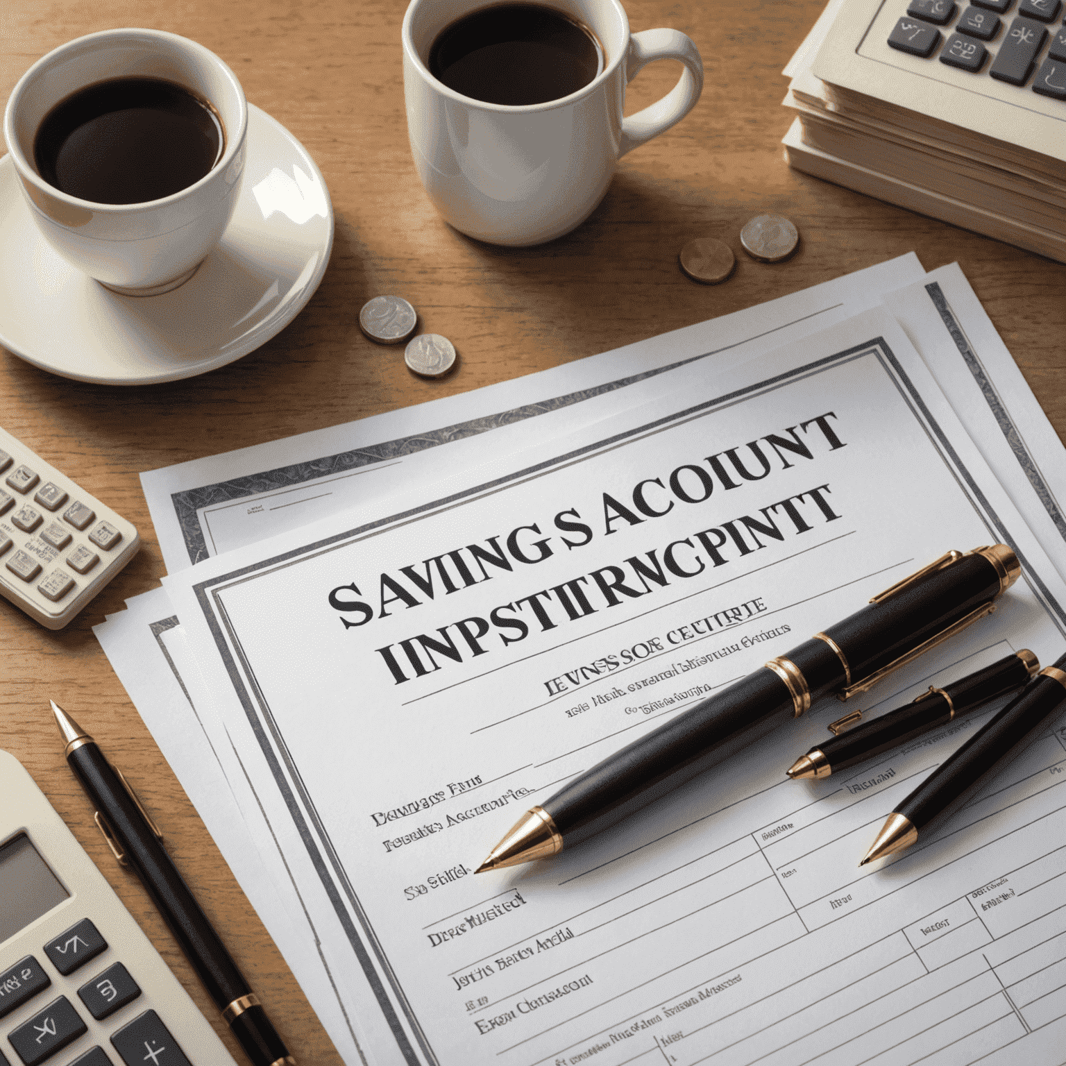 Various investment options represented by icons: savings account, bonds, money market funds, and certificates of deposit